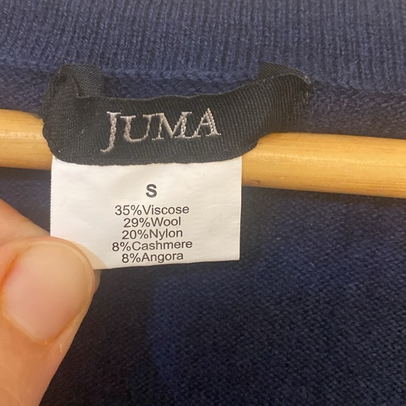 Selected Femme Curve Knit Cardigan 'Juma' navy blue - Picture 2 of 3